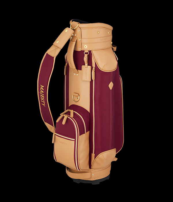 カジュアル24 キャディバッグ　ディープレッド