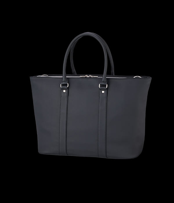 ウルトラスムース トートバッグ　ブラック